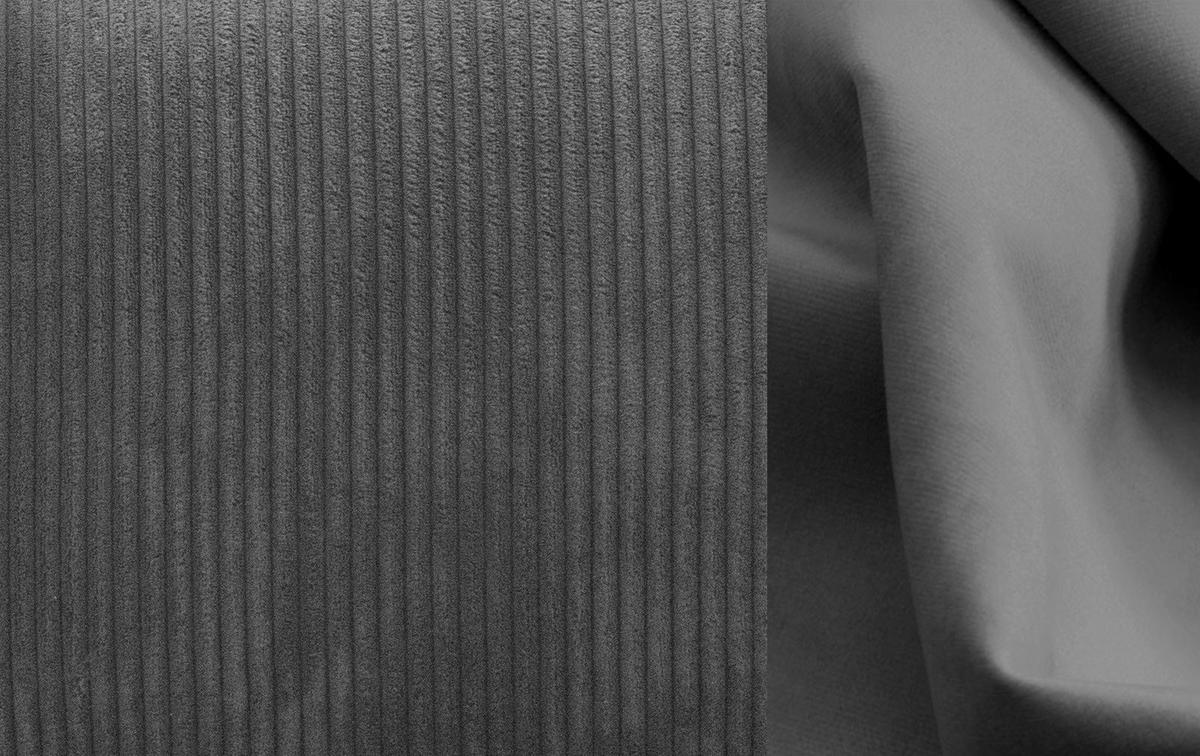 ECKSOFA TAUER 5-Sitzer, dunkelgrau - Dunkelgrau/Schwarz, Holzwerkstoff/Kunststoff (173/294cm) - Courtois Laville