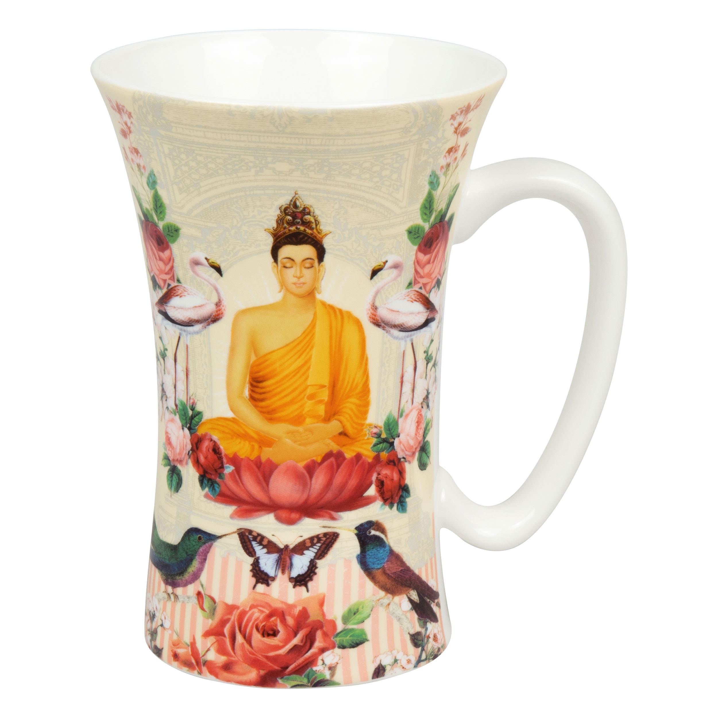 MEGA MUG Buddha - Sanmartin - Naturfarben, Keramik (0.63L) - Könitz