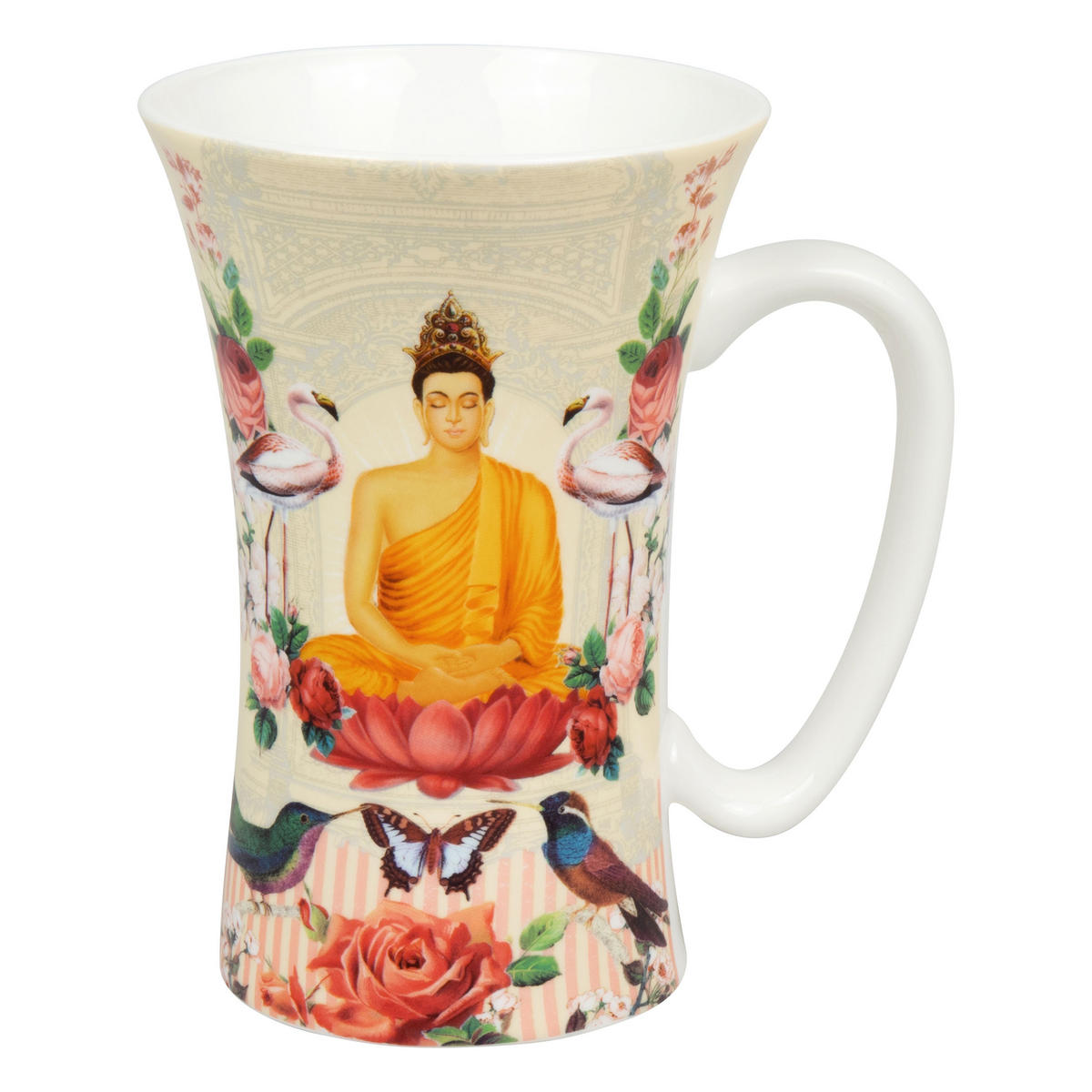 MEGA MUG Buddha - Sanmartin - Naturfarben, Keramik (0.63L) - Könitz