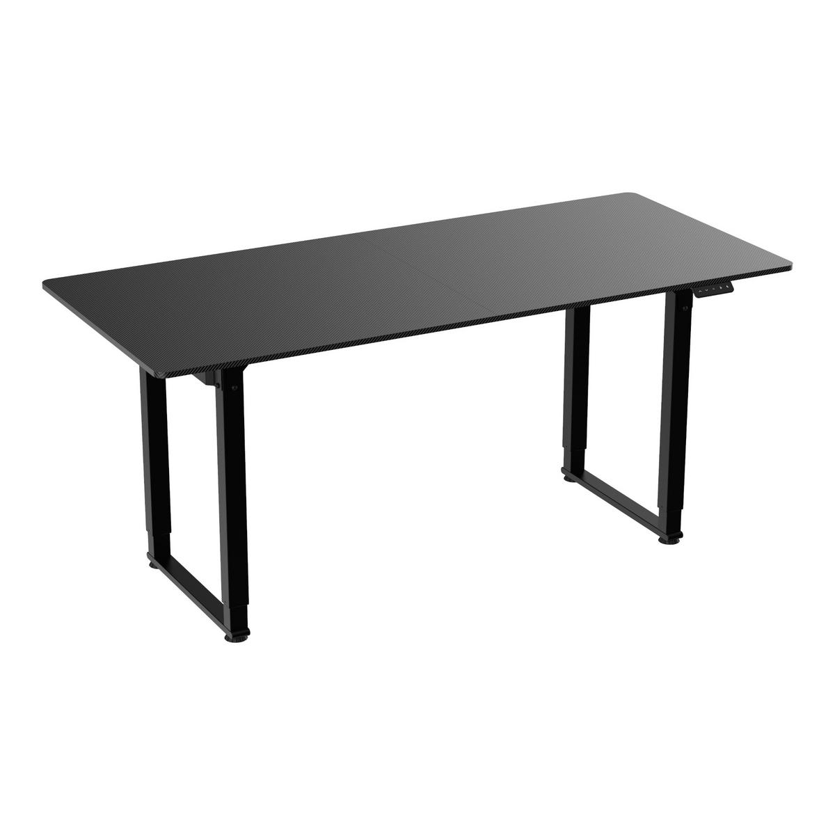 SCHREIBTISCH Kirkkonummi - Schwarz, Holzwerkstoff/Metall (180/80/72cm) - pro.tec