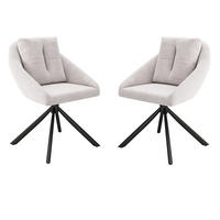 ESSZIMMERSTUHL-SET 2er-set Beige 65/59/79 cm - Beige, Holzwerkstoff/Textil (59/79/65cm) - Urban Meuble