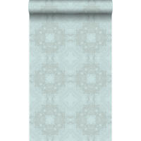 TAPETE grafische Form 53 cm x 10.05 m - Grün, Papier (53/1000cm) - Origin Wallcoverings