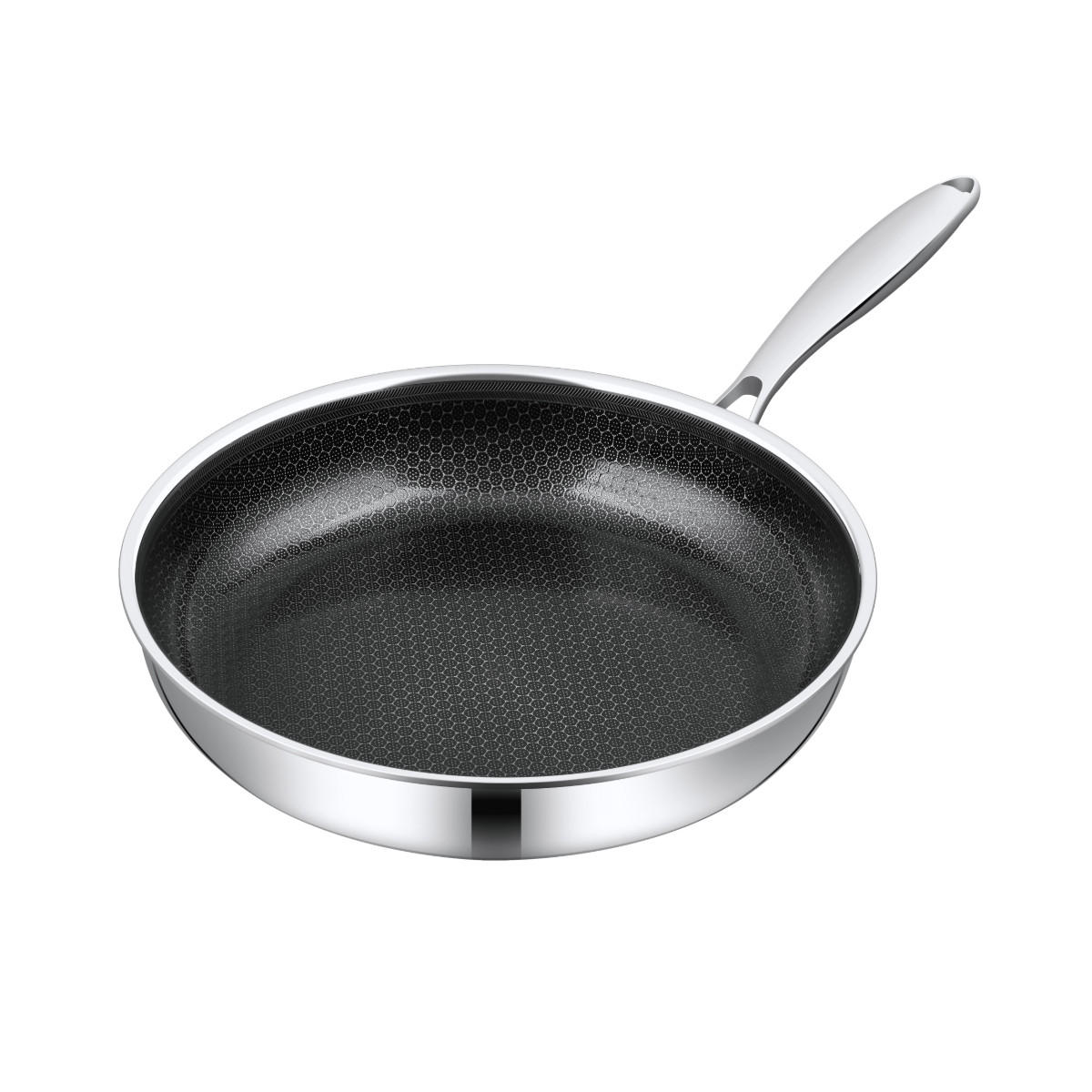 BRATPFANNE Keramikpfanne 28 cm - Silberfarben, Metall (28cm) - Muvell