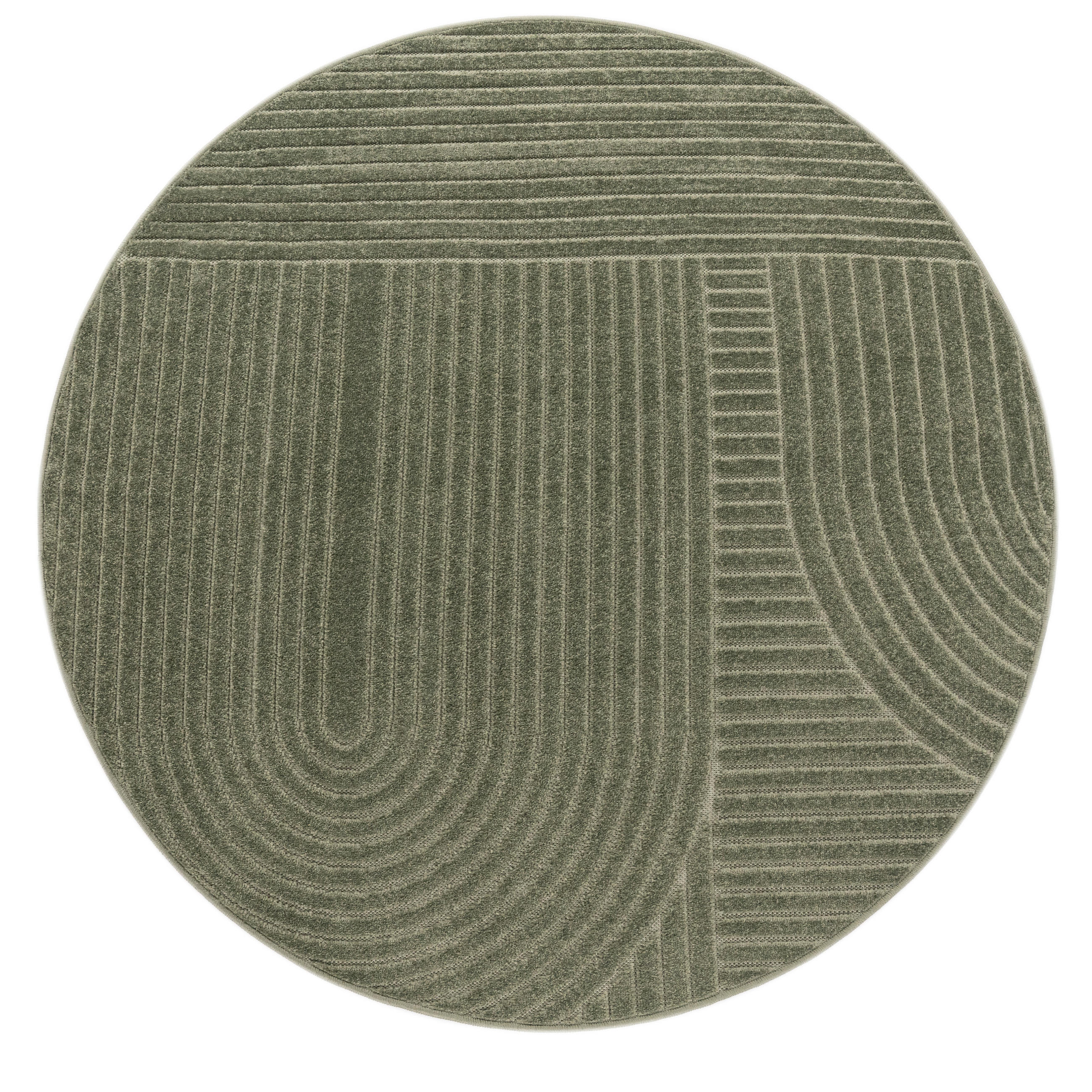 OUTDOORTEPPICH 200/200 cm Cotton 240 - Grün, Textil (200/200cm) - Paco Home