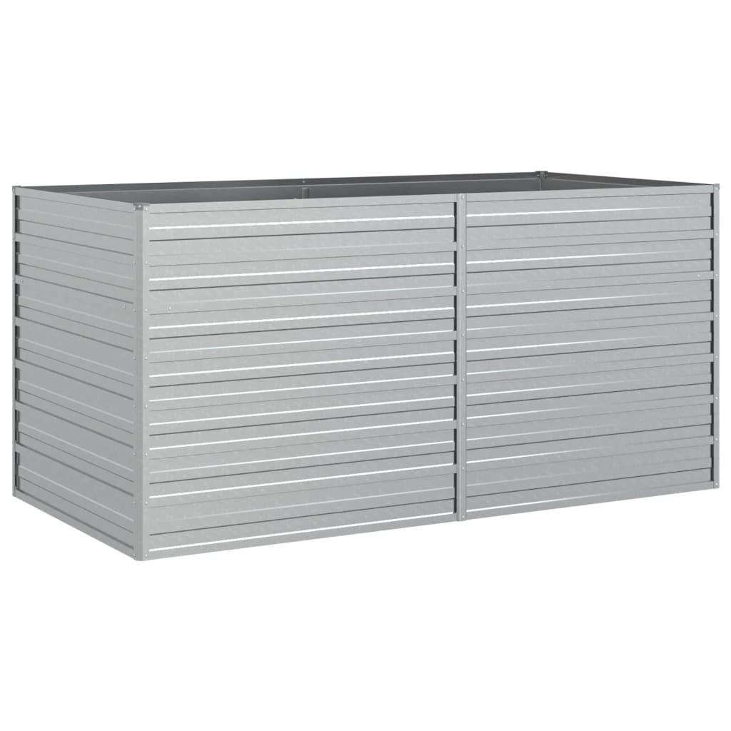 Deluke Hochbeet Silber 160x77x80 cm