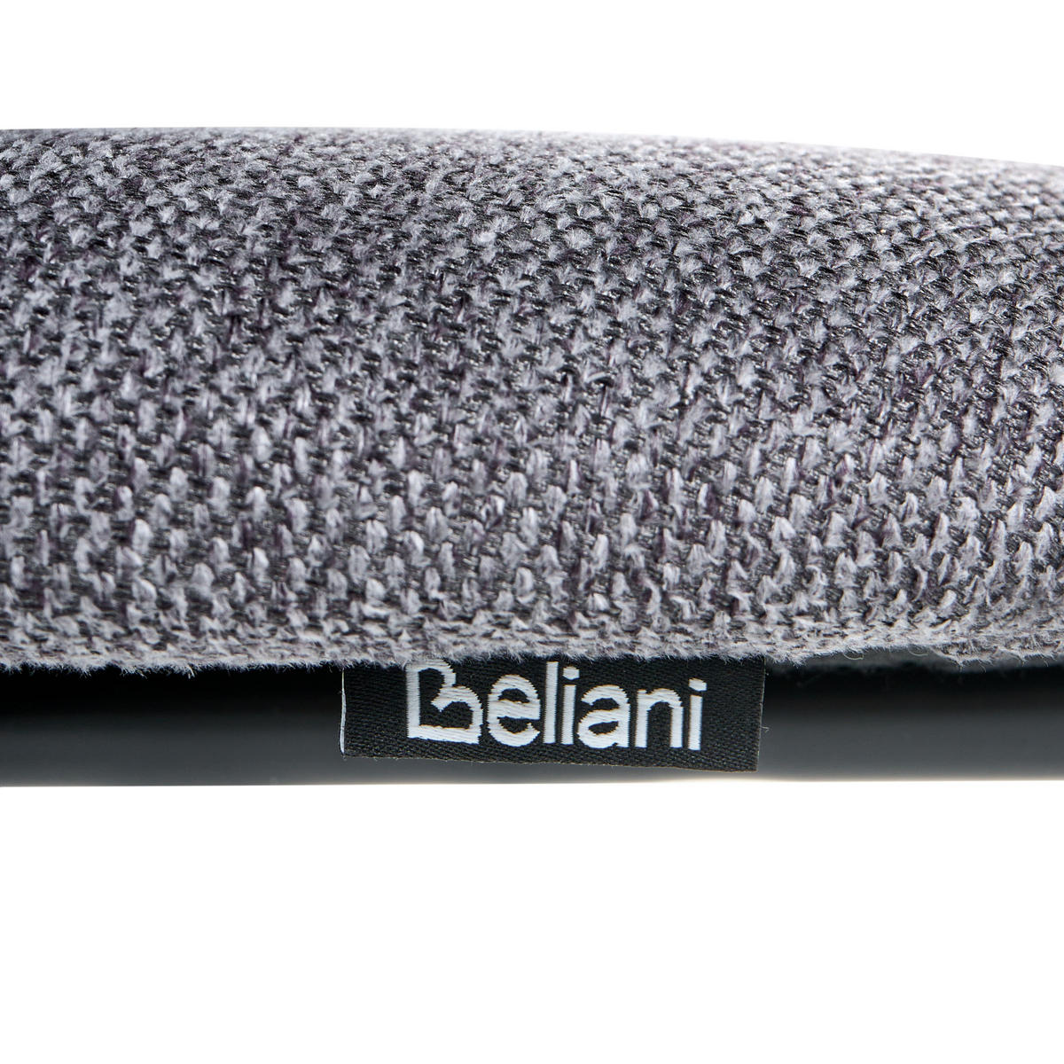 ESSZIMMERSTUHL 4er-Set Stoff Grau Riley - Grau, Textil (48/83/52cm) - Beliani