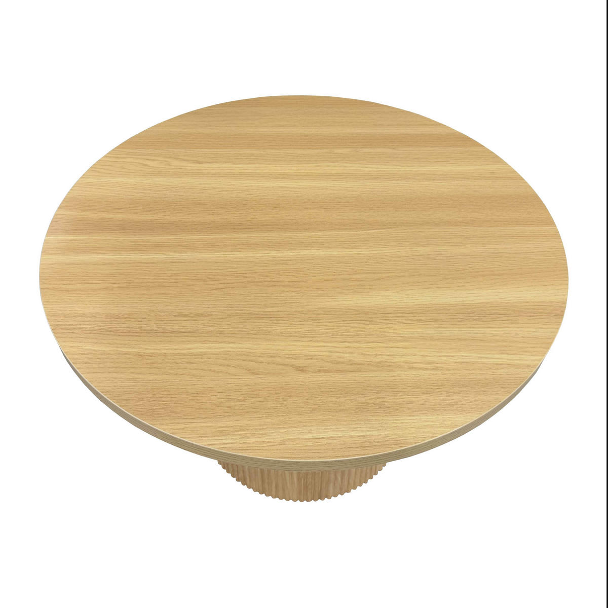 COUCHTISCH, helles Holzeffekt - Beige, Holz (70/70/45cm) - Oviala
