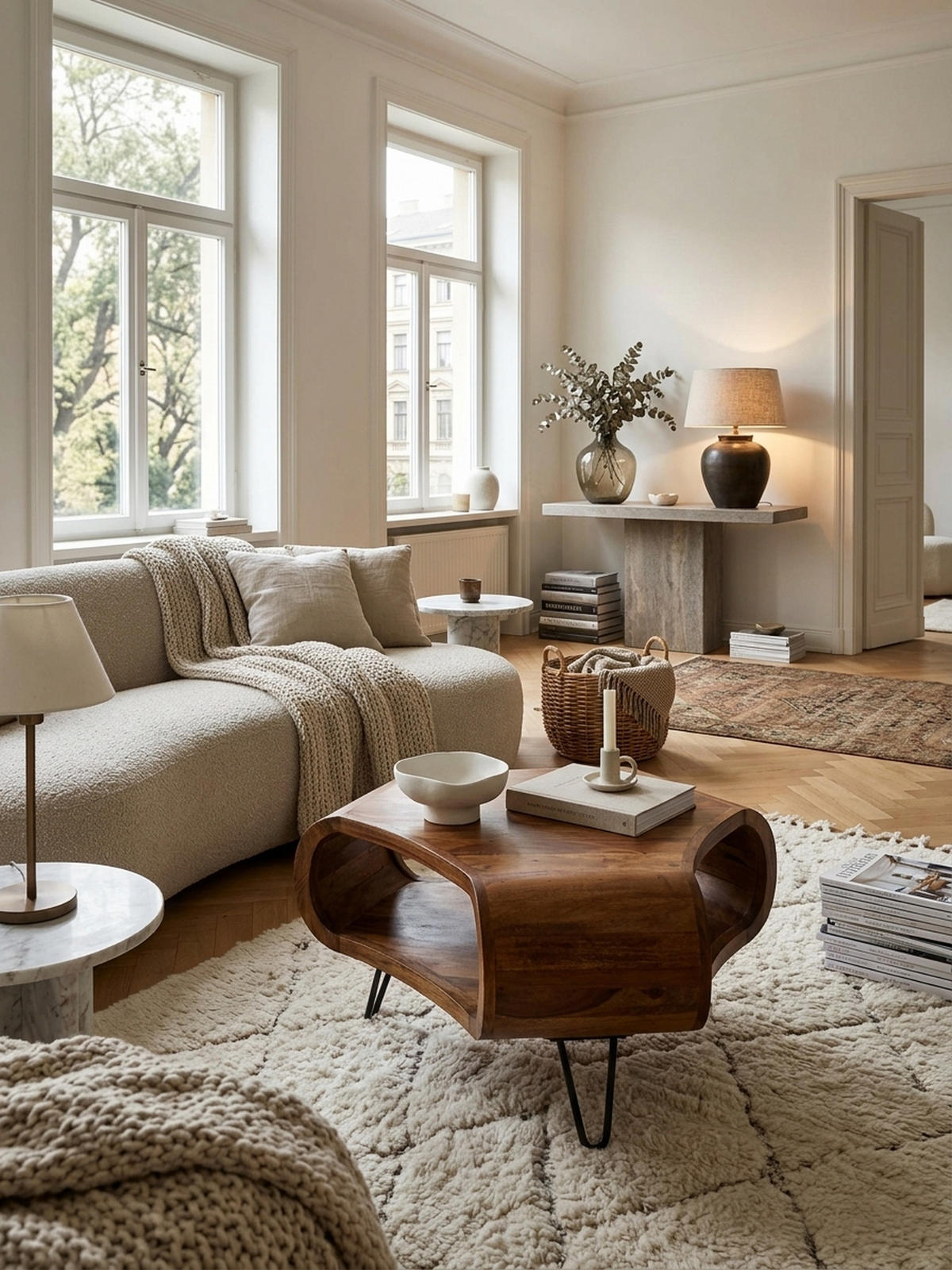 COUCHTISCH Sheesham Holz in Landhaus-Stil mit Stauraum, Maße 55x38x55 cm - Schwarz/Braun, Holz/Metall (55/55/38cm) - KADIMA DESIGN