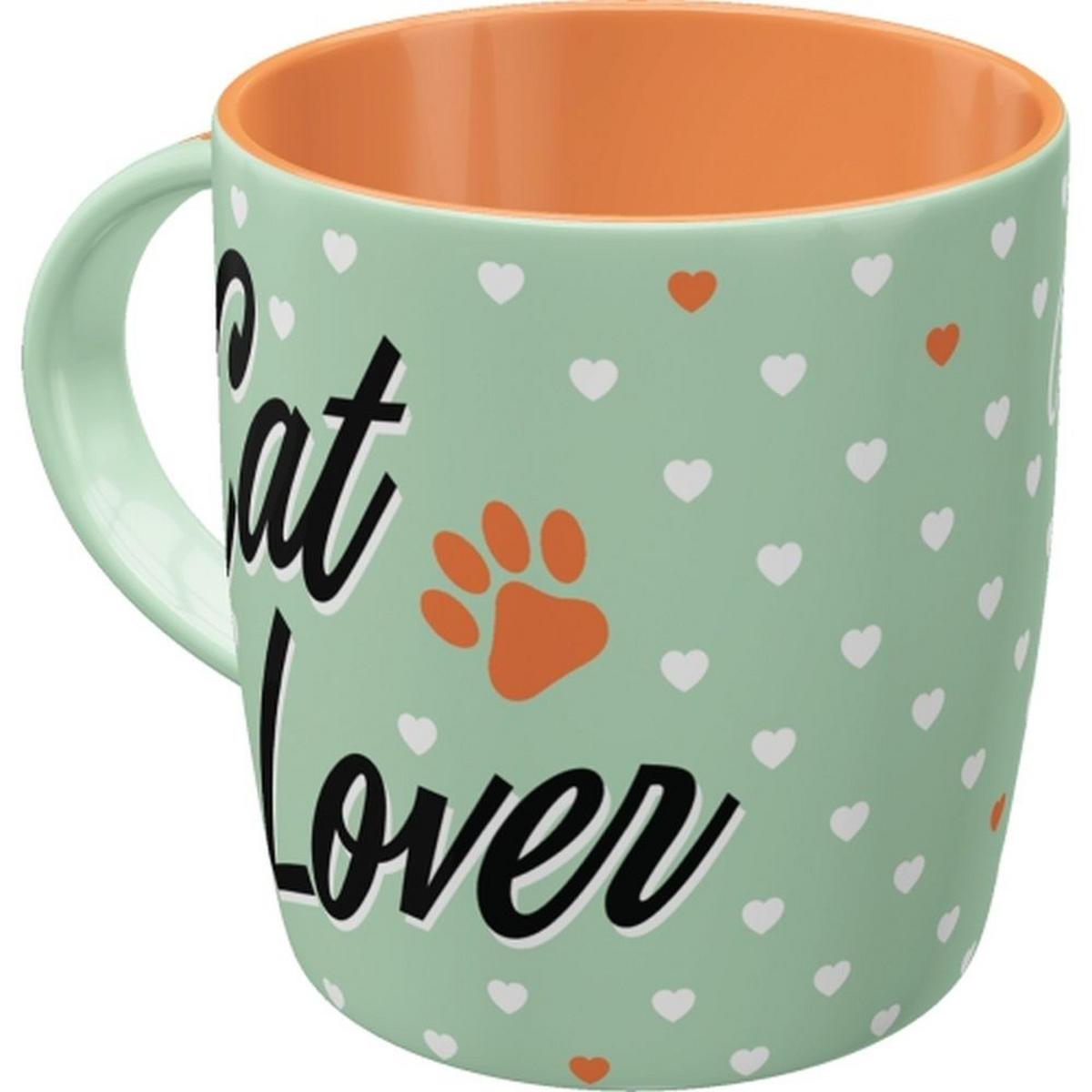 KAFFEETASSE 330 ml Animal Club Cat Lover - Multicolor, Keramik (0.33L) - Nostalgic-Art
