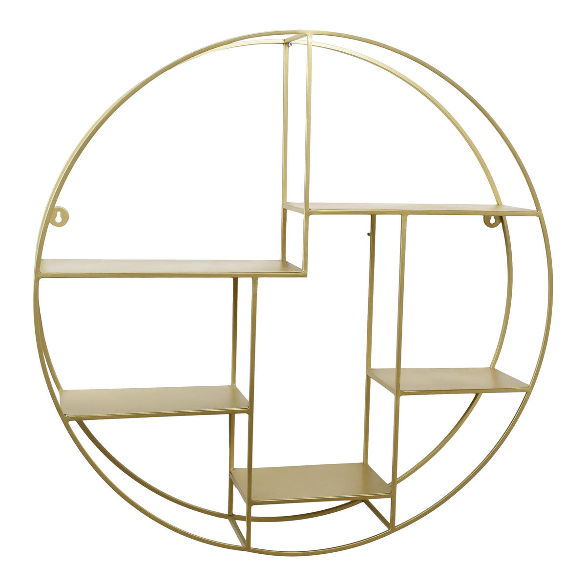WANDREGAL Wally Gold - Goldfarben, Metall (70/70/15cm) - LOFT42