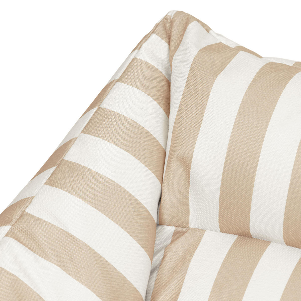 SITZSACK mit Sitzpouf Natalia - Taupe, Textil (97/73/84cm) - icon