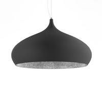 HÄNGELEUCHTE Calice D60 - Schwarz, Metall (60/60/55cm) - Lumicom