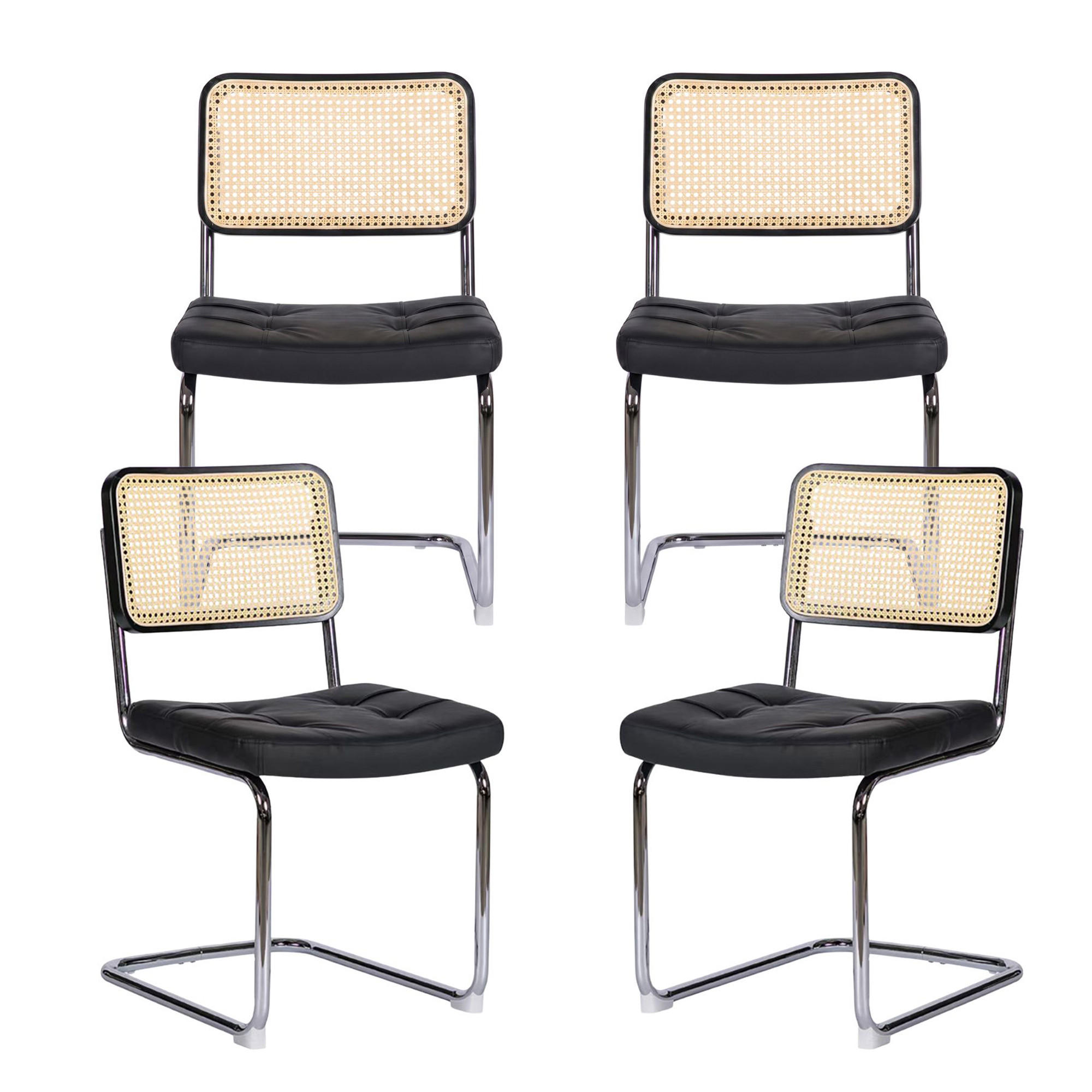Urban Meuble Esszimmerstühle Schwarz 53x84.6x46.4 cm