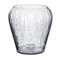 VASE Serenite Transparent 22/22/25 cm Glas - Transparent, Glas (25cm) - Mondex