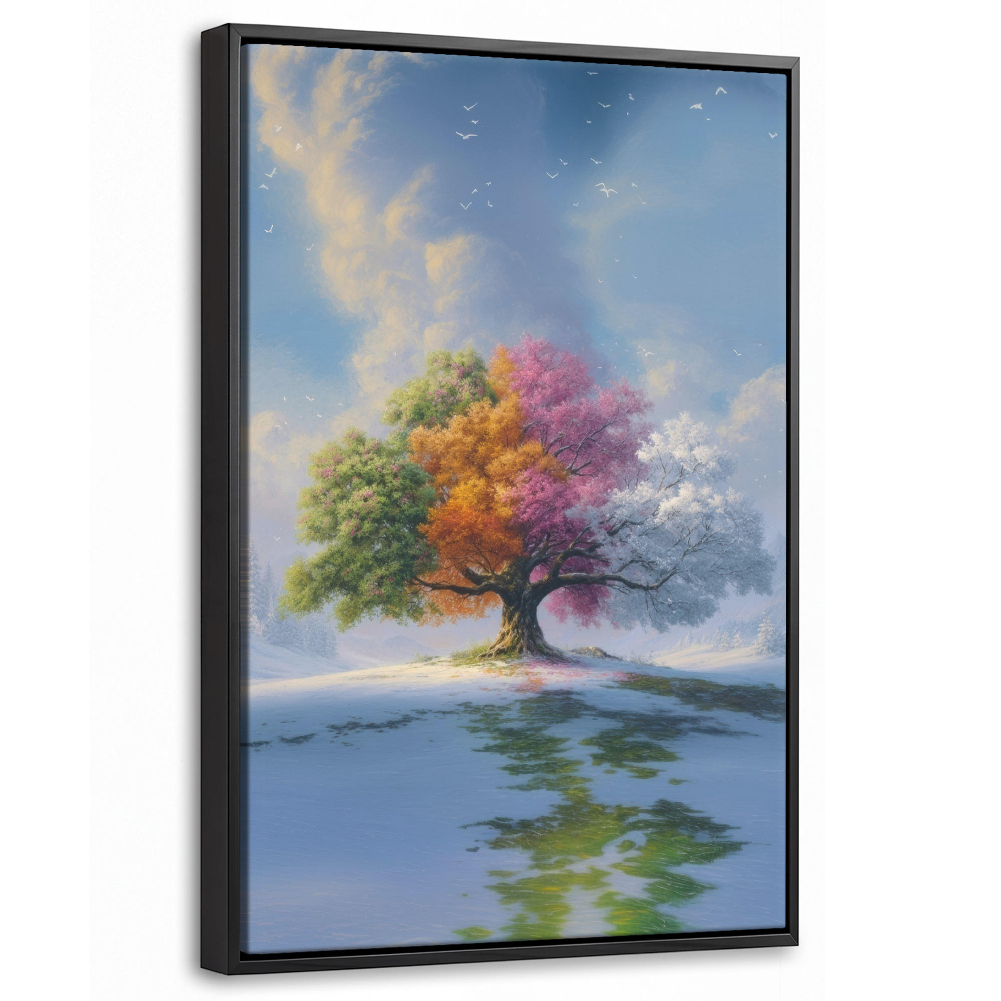 MuchoWow Leinwand Mehrfarbig 20x30 cm