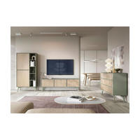 WOHNZIMMER Set 3-tlg. – FOREST – Eukalyptusholzfarben - Eukalyptusholzfarben, Holzwerkstoff (80/160/38cm) - hi-markt