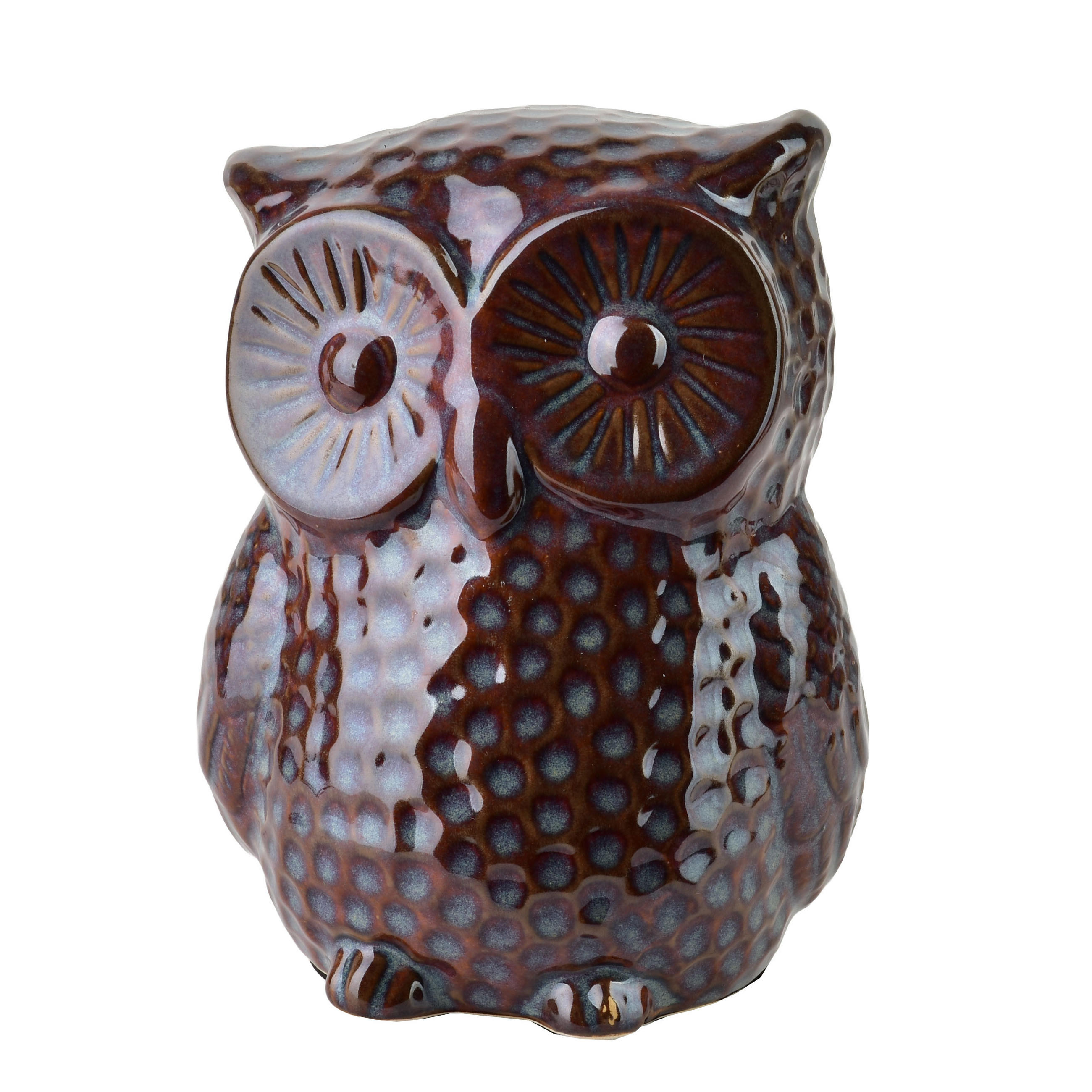 SPARDOSE Saggio grau 10/9/13 cm Keramik - Lila, Keramik (10/13/9cm) - Mondex