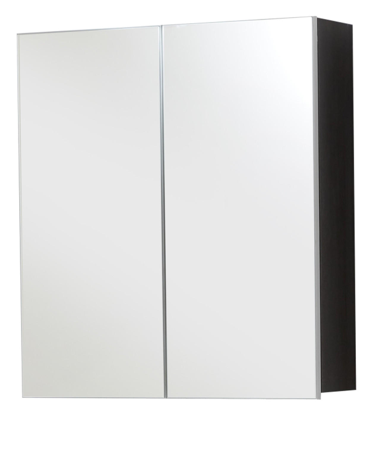 Top.Furn Spiegelschrank Grau 60x67x18 cm
