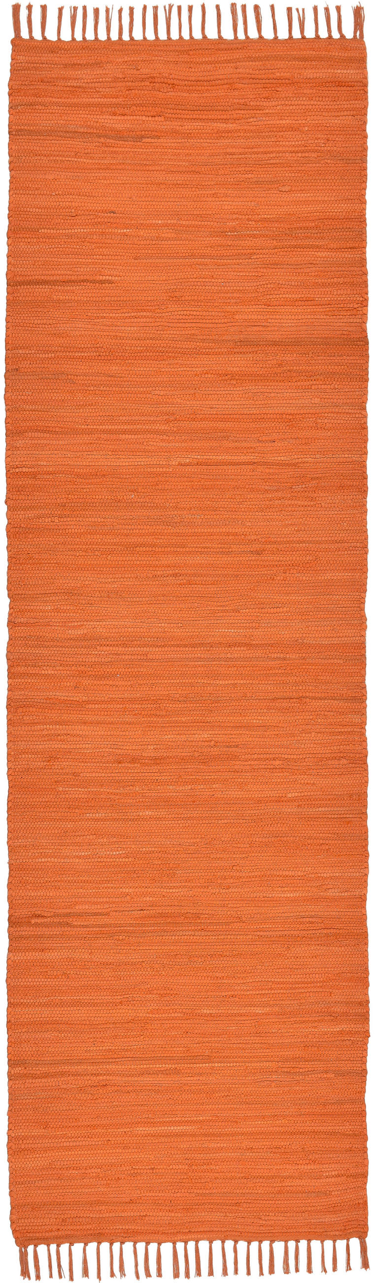 FLECKERLTEPPICH Chindi 70x250 cm - Terracotta, Textil (70/250cm) - Rug and Roll