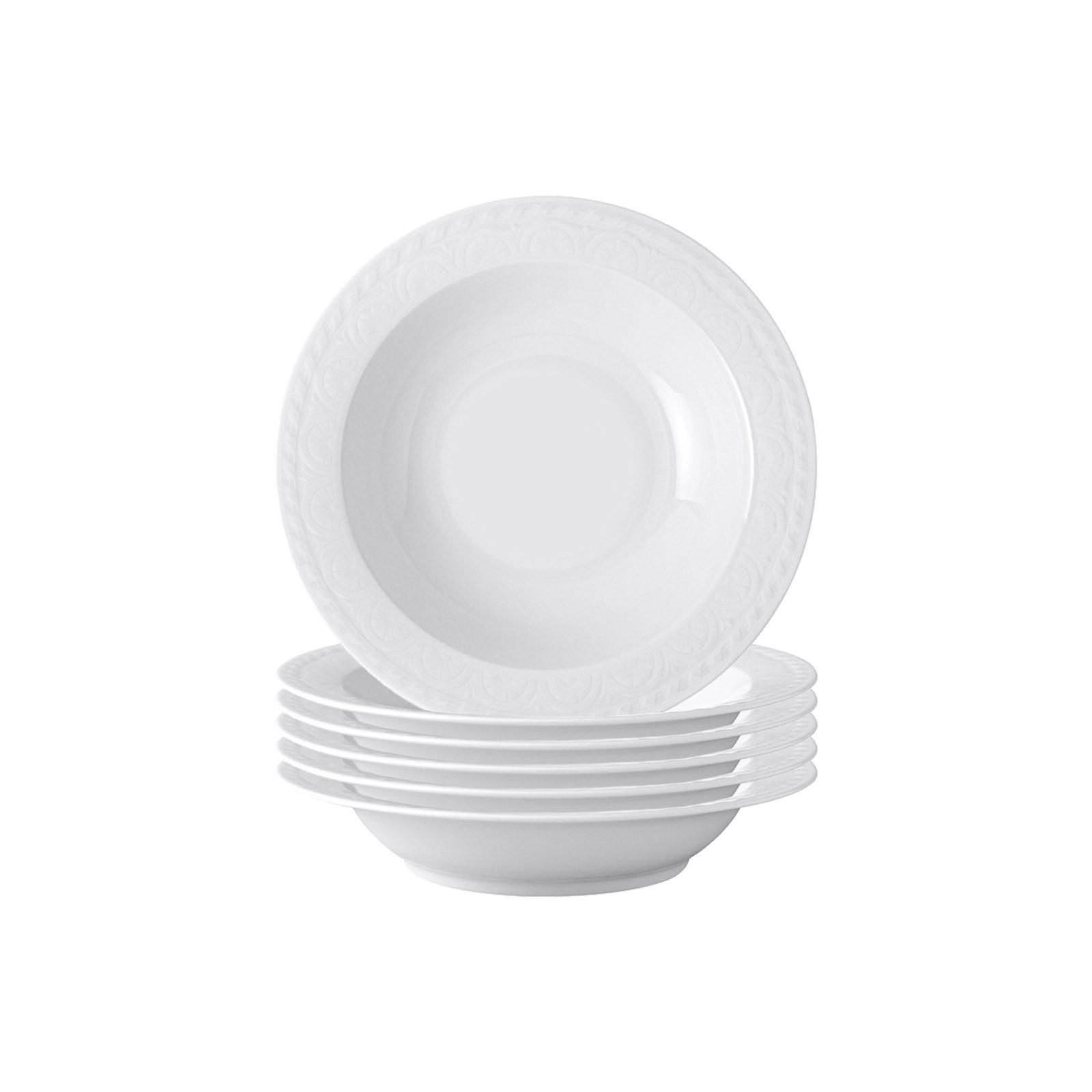 SALATSCHALEN Cellini weiß ø 20 cm 6er Set - Weiß, Keramik (20cm) - Villeroy & Boch