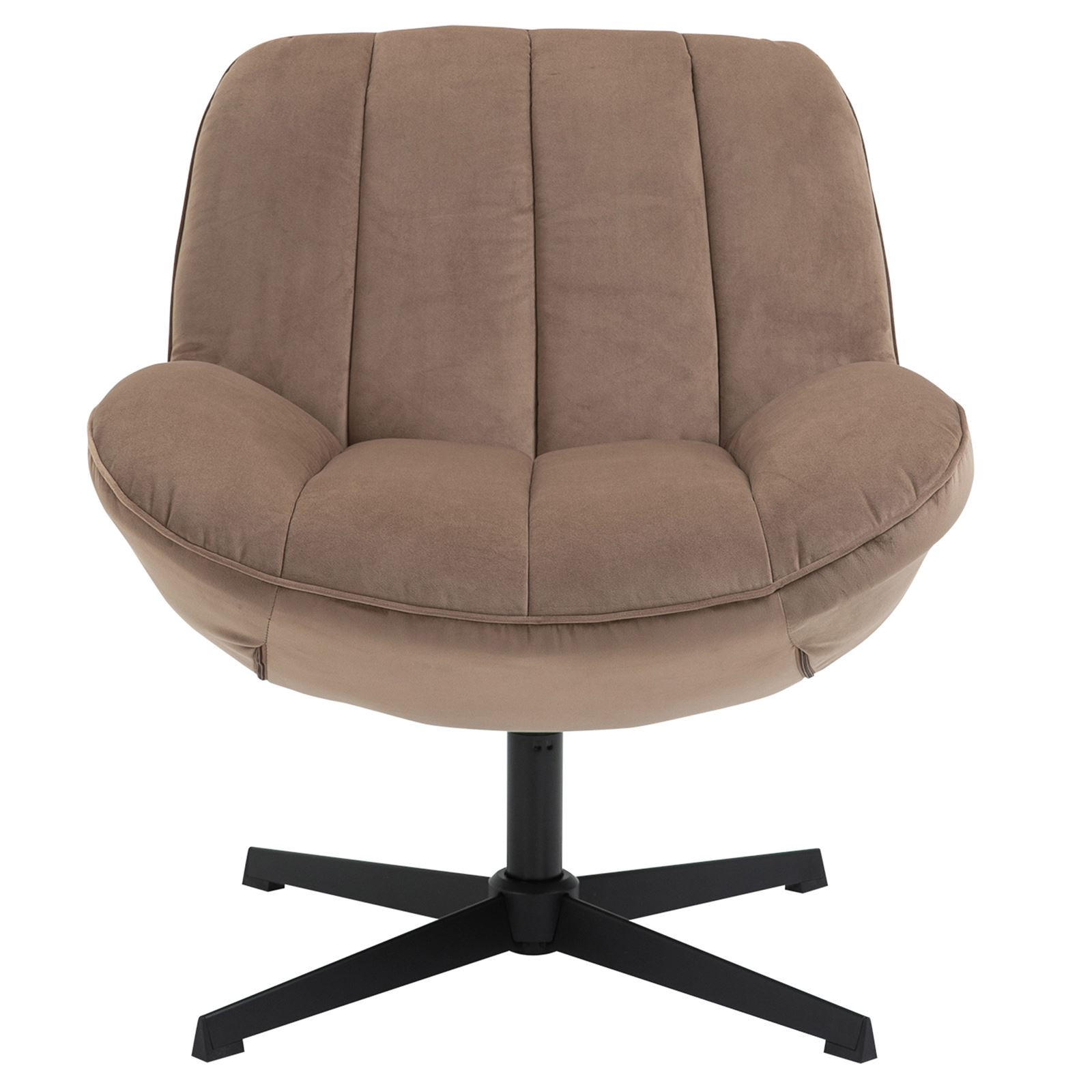 SESSEL TINOS - Braun, Textil (72/78/75cm) - CARO-Möbel