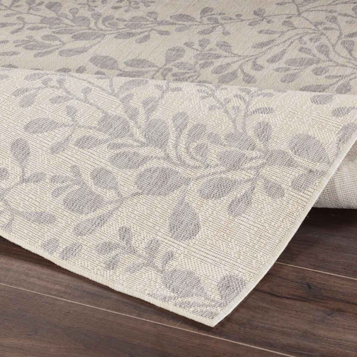 OUTDOORTEPPICH 160/213 cm Grau - Grau, Kunststoff/Textil (160/213cm) - LIVABLISS