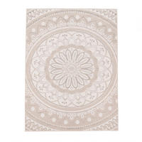 OUTDOORTEPPICH Marokkanisch Sand 120 x 160 cm - Sandfarben, Kunststoff (120/160cm) - TT Home