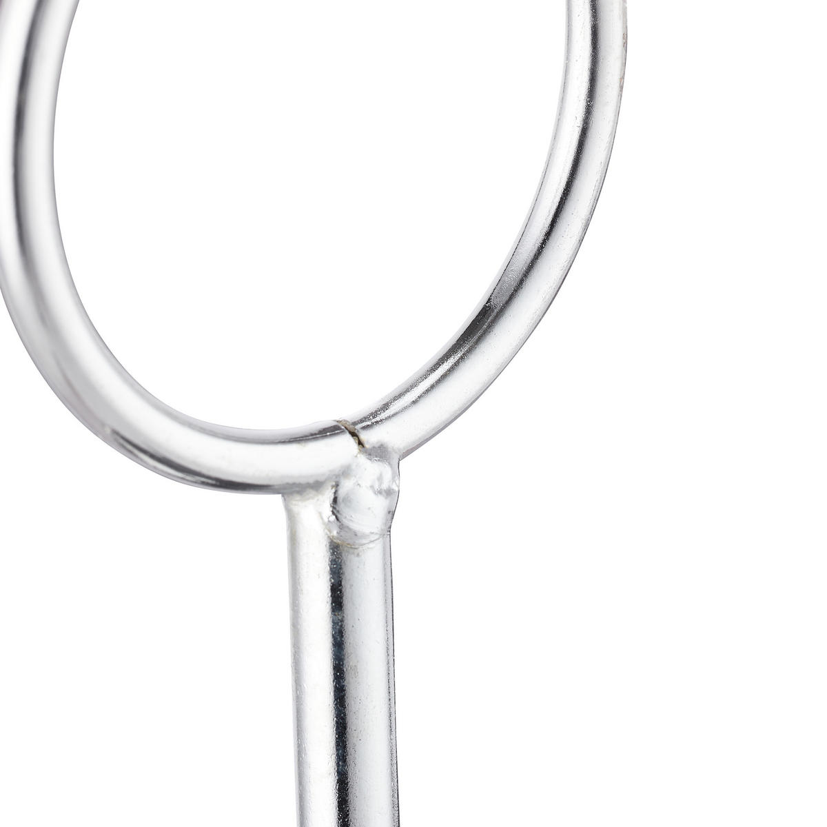 DÖRRSTOPP Silver rostfritt stål med handtag 20,5x7,5 cm - Silverfärgad, Metall/Plast (7.5/7.5cm) - Relaxdays