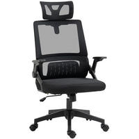 GAMINGSTUHL 58/102-119/61 cm Schwarz aus Mesh mit Kopf- und Lendenstütze - Schwarz, Textil (61/119/58cm) - OKMYHOME