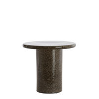 BEISTELLTISCH Tudo Braun Ø40,5/35,5 cm - Braun, Keramik (40.5/40.5/35.5cm) - Light & Living