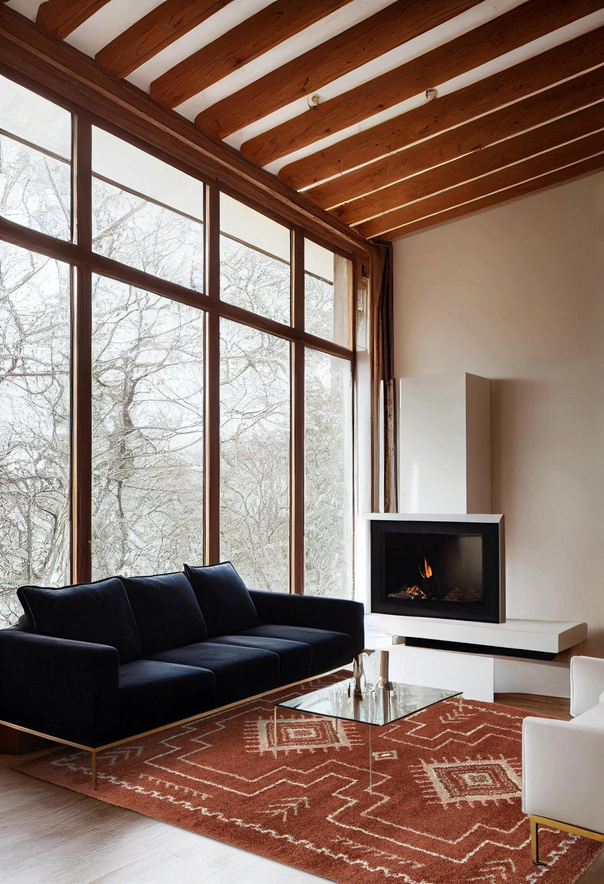 TEPPICH weich voluminös rot - Rot, Textil (200/290cm) - AFK Living