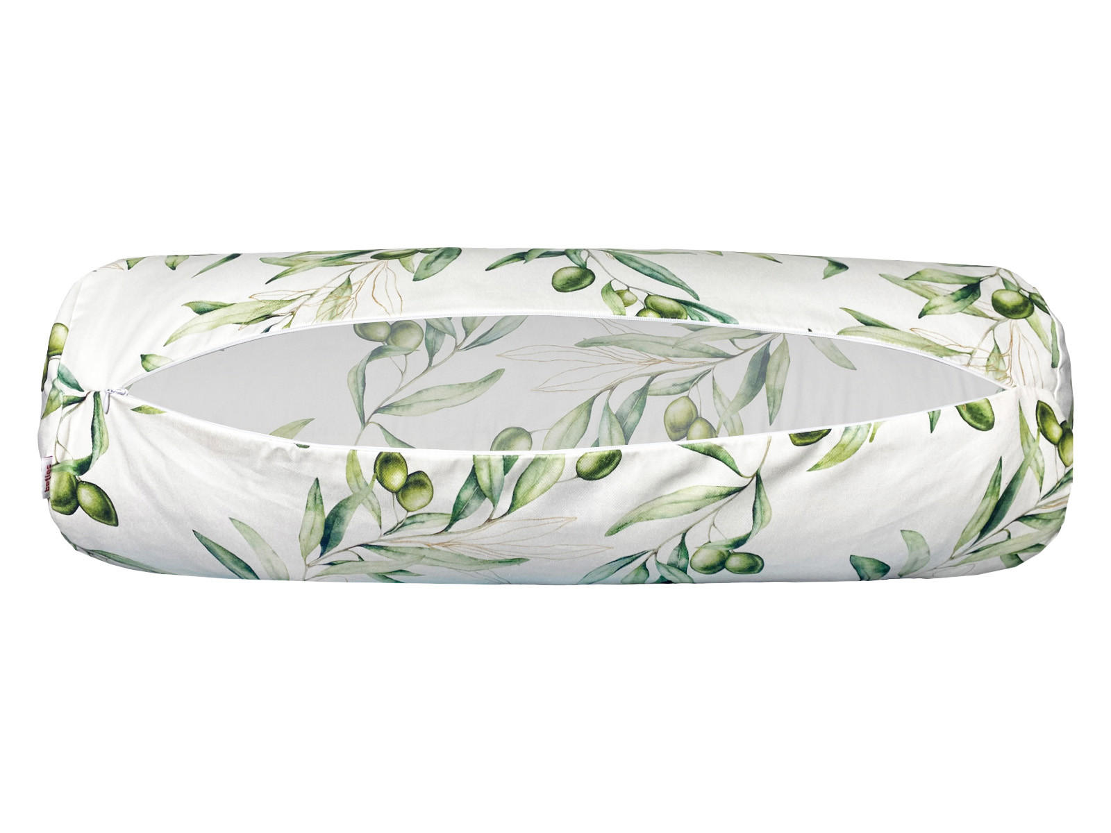 XL-ROLLENHÜLLE Italy Collection Oliven 25/70 cm - Ecru/Multicolor, Textil (25/70cm) - beties Heimtextil