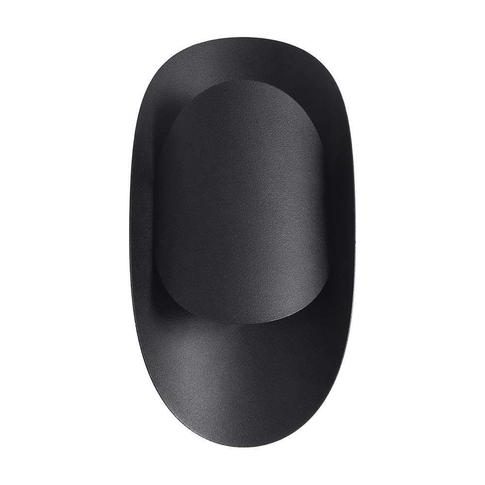 Sollux Lighting Wandleuchte Schwarz 10x30x13 cm