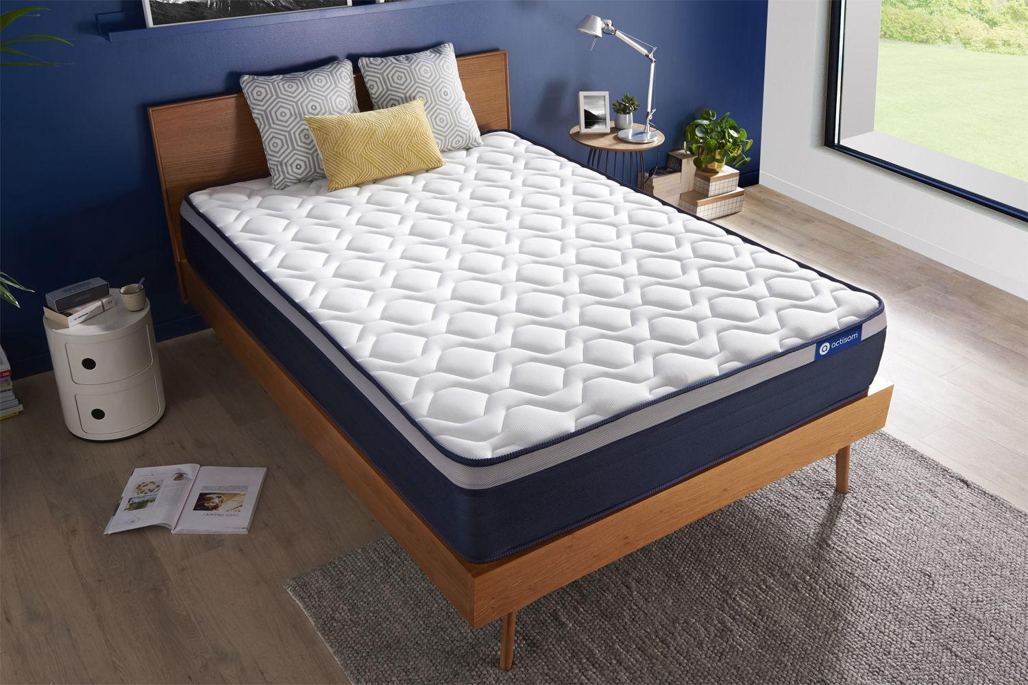 Thumbnail - Actisom Matratze, Weiß, Textil, H3, 105x200 cm, Oeko-Tex® Standard 100, Schlafzimmer, Matratzen Shop, Matratzen, Taschen...