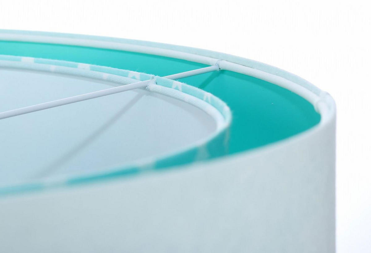 HÄNGELEUCHTE Blau 50/23 cm - Blau, Kunststoff (50/1/23cm) - ONZENO
