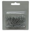 AUFHÄNGER für Weihnachtsdeko 100 Stk. - Silberfarben, Metall (8/8/8cm) - Atmosphera Createur d´interieur