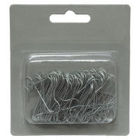 AUFHÄNGER für Weihnachtsdeko 100 Stk. - Silberfarben, Metall (8/8/8cm) - Atmosphera Createur d´interieur