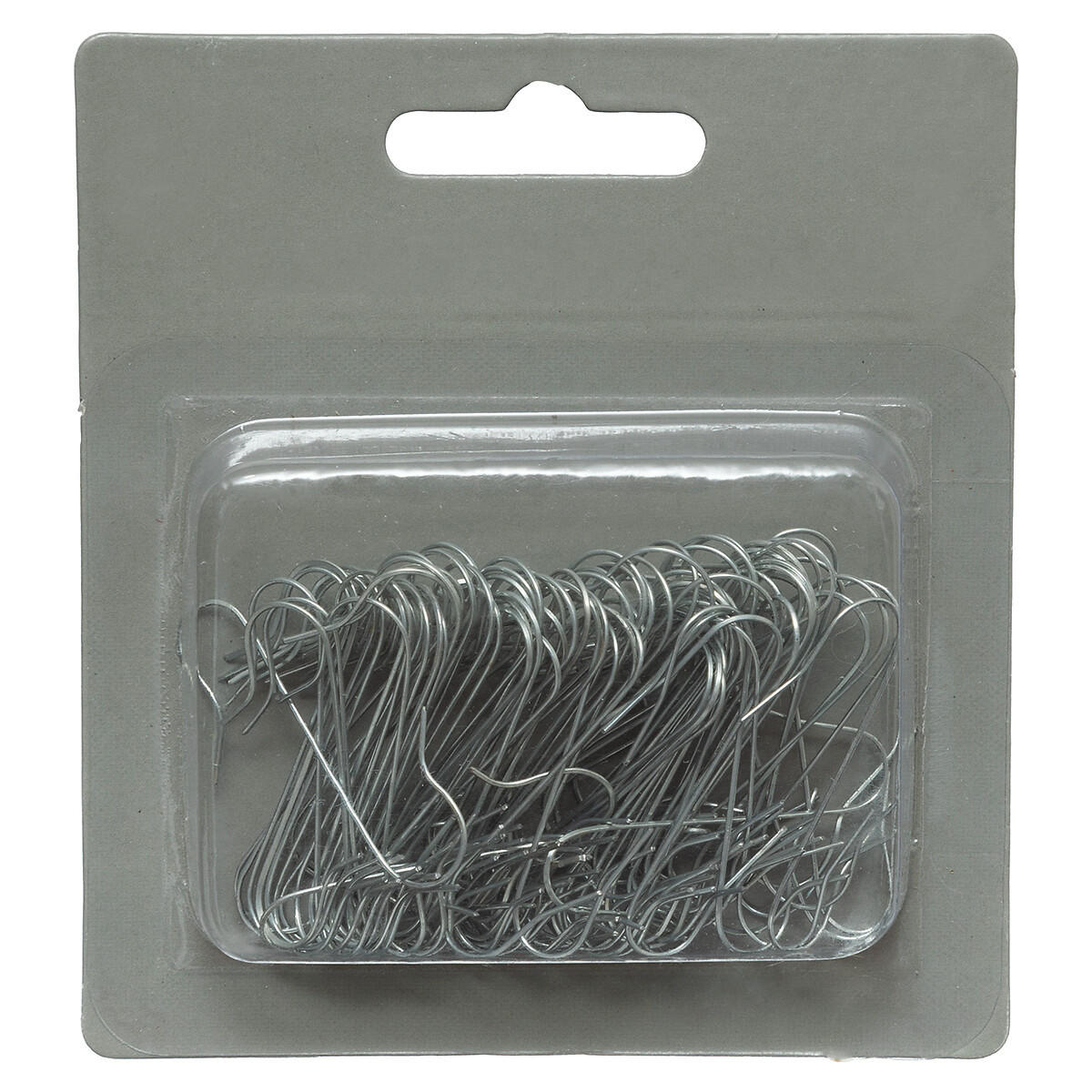 AUFHÄNGER für Weihnachtsdeko 100 Stk. - Silberfarben, Metall (8/8/8cm) - Atmosphera Createur d´interieur