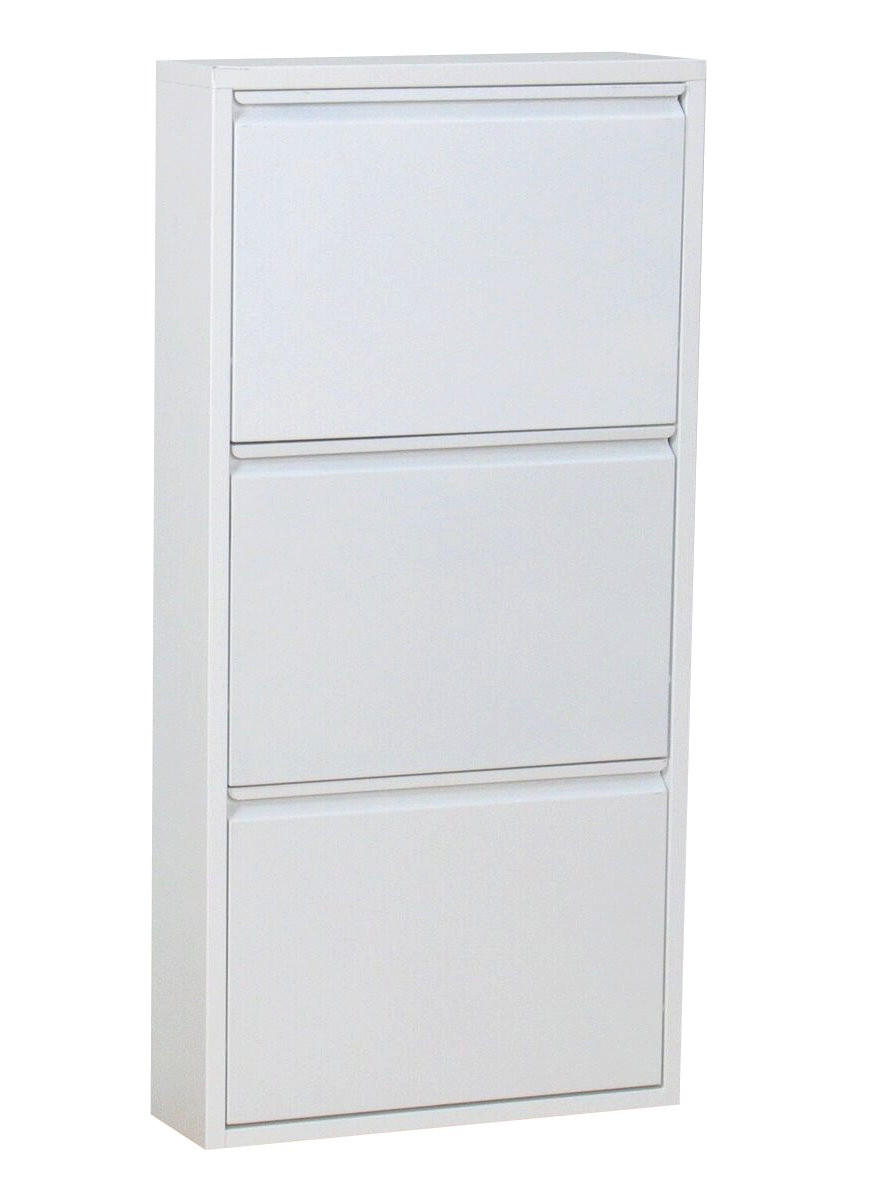 SKOSKÅP Pisa 50 x 16 x 106 cm – vit 106/50/16 cm