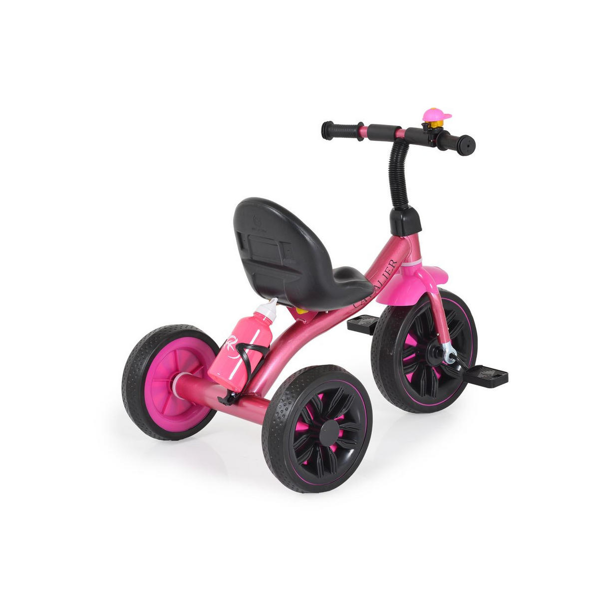 DREIRAD Cavalier Lux pink Flaschenhalterung mit Trinkflasche EVA-Reifen - Rosa, Metall (72/46/62cm)