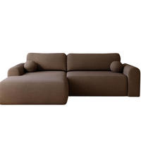 ECKSOFA braun links AURA - Braun, Holzwerkstoff (257/177cm) - Compleo24