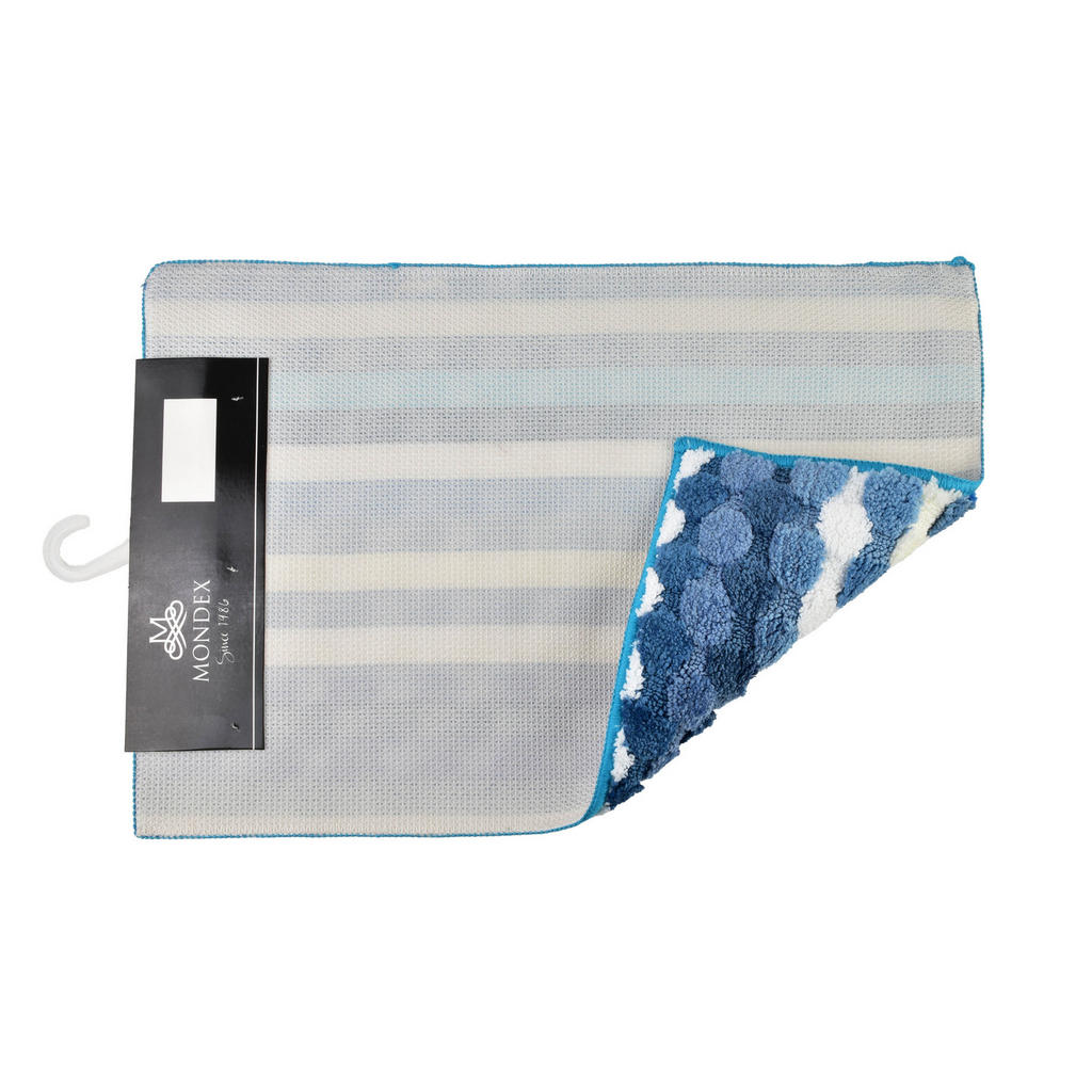 Thumbnail - Mondex Badteppich, Mintgrün, Textil, 40x60 cm, Badtextilien, Badematten