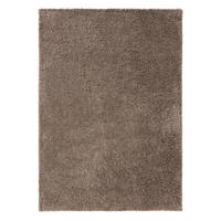 HOCHFLORTEPPICH Soho Taupe 360x460 cm - Taupe, Kunststoff (360/460cm) - benuta