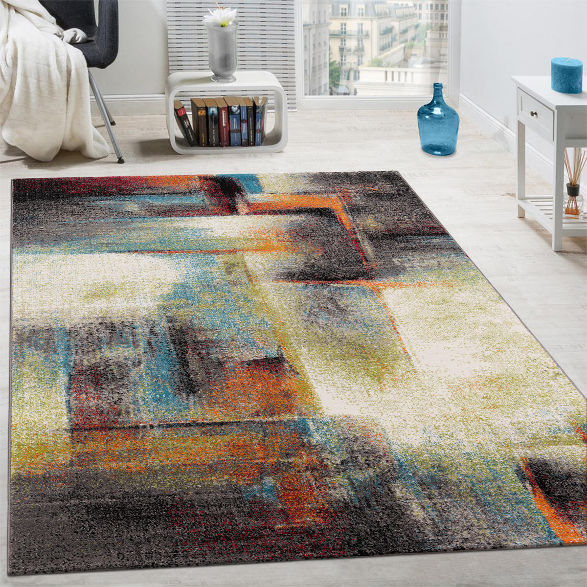 KURZFLORTEPPICH 80/150 cm Brilliance 710 - Multicolor, Textil (80/150cm) - Paco Home