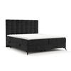 BOXBETT Niro 160/200 cm Schwarz im Bonita Stoff - Schwarz, Holz/Holzwerkstoff (160/200cm) - AltaBeds