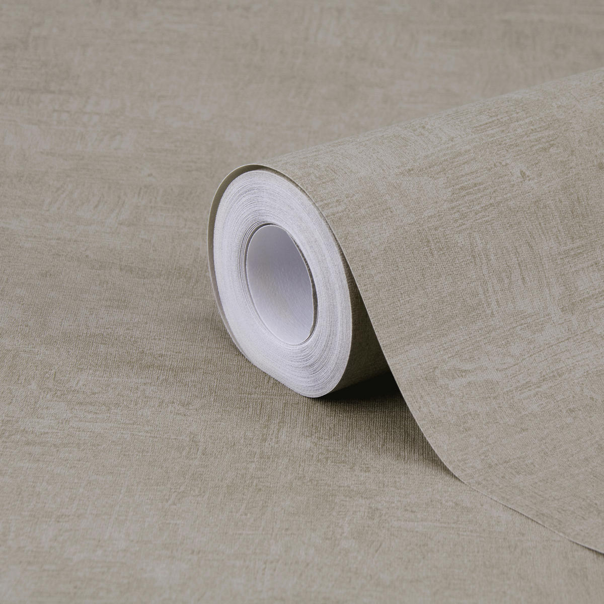 VLIESTAPETE Uni 1000x53 - Braun, Papier/Kunststoff (53/1cm) - LOOKS by W.Joop