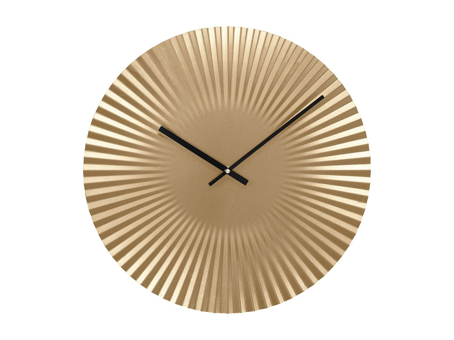 UHR - 50 cm x 4.5 cm - metall - goldfarben Felinar - Goldfarben, Metall (50/50/4.5cm) - Vente-Unique