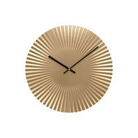 UHR - 50 cm x 4.5 cm - metall - goldfarben Felinar - Goldfarben, Metall (50/50/4.5cm) - Vente-Unique