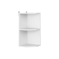 NÁSTENNÁ SKRINKA R-Line, biely/biely, 30 cm se 2 přihrádkami - biela, kompozitné drevo (30/60/29cm) - Vicco