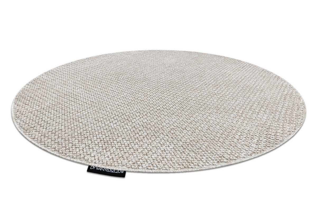 TEPPICH Casablanca LOOP 200 cm - Beige, Textil (200/200cm) - rugsX